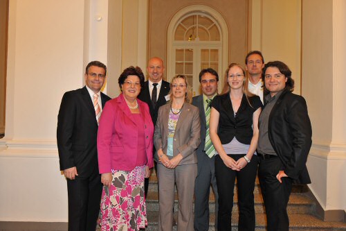 Gruppenbild im Landtag